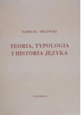 Teoria typologia i historia języka
