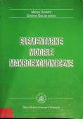 Elementarne modele makroekonomiczne