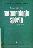 Meteorologia sportu wybrane zagadnienia