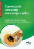 Sprawozdania i deklaracje w instytucjach kultury