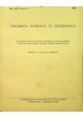 Fragmenta Floristica et Geobotanica Ann XXIX