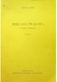 Reklama prasowa