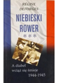 Niebieski rower 1944 - 1945