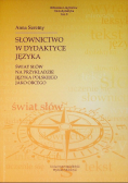 Słownictwo w dydaktyce języka