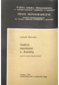Galicji rozstanie z Austrią