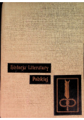 Historja literatury polskiej, 1931 r.