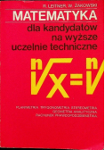 Matematyka dla kandydatów na wyższe uczelnie techniczne Część II