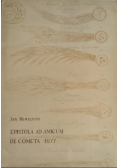 Epistola ad amicum de cometa 1677