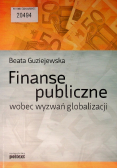 Finanse publiczne wobec wyzwań globalizacji