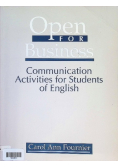 Open for Business: Communication Activities for Students of English