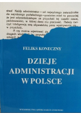 Dzieje administracji w Polsce