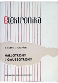Hallotrony i gaussotrony
