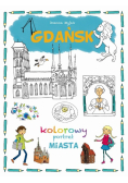 Kolorowy portret miasta Gdańsk