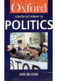 The Concise Oxford Dictionary of Politics