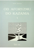 Od aforyzmu do kazania 1