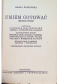 Umiem gotować 1936 r.