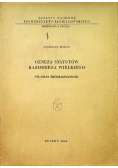 Geneza Statutów Kazimierza Wielkiego