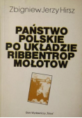 Państwo polskie po układzie Ribbentrop Mołotow