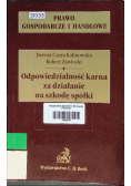 Odpowiedzialność karna za działanie na szkodę spółki