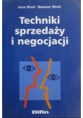 Techniki sprzedaży i negocjacji