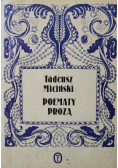 Miciński Poematy prozą