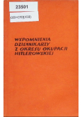 Wspomnienia dziennikarzy z okresu okupacji hitlerowskiej