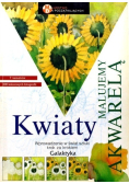 Kwiaty malujemy akwarelą