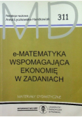 E - Matematyka wspomagająca ekonomię w zadaniach