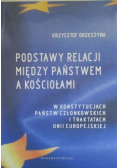 Podstawy relacji między państwem a kościołami