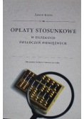 Opłaty stosunkowe w egzekucji świadczeń pieniężnych