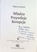 Władza przywileje korupcja