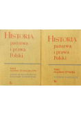 Historia państwa i prawa Polski tom I i II