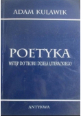 Poetyka wstęp do teorii dzieła literackiego