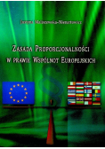 Zasada proporcjonalności w prawie Wspólnot Europejskich