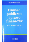 Finanse publiczne i prawo finansowe