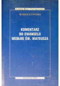 Komentarz do Ewangelii według Św. Mateusza