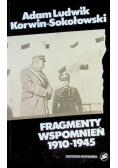 Fragmenty wspomnień 1910 - 1945