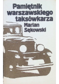 Pamiętniki warszawskiego taksówkarza