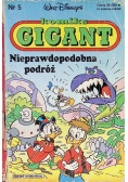 Komiks Gigant Tom  5 Nieprawdopodobna podróż