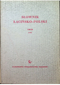 Słownik łacińsko - polski Tom III