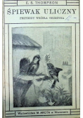 Śpiewak uliczny.  Srebrnoplamik, ok. 1936r.