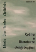 Szkice o literaturze emigracyjnej półwiecza 1939-1989