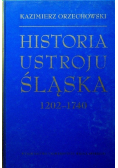 Historia ustroju Śląska 1202 - 1740