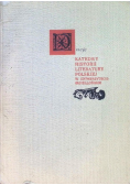 Dzieje Katedry Historii Literatury Polskiej w Uniwersytecie Jagiellońskim