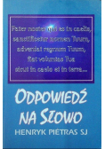 Odpowiedź na Słowo