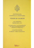 Posynodalna Adhortacja Apostolska Verbum Domini