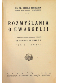 Rozmyślania o Ewangelii Tom I, 1926 r.
