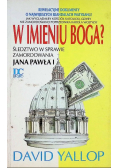 W imieniu Boga?