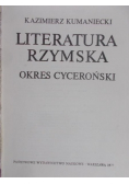 Literatura Rzymska Okres cyceroński