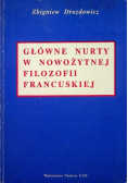 Główne nurty w nowożytnej filozofii francuskiej